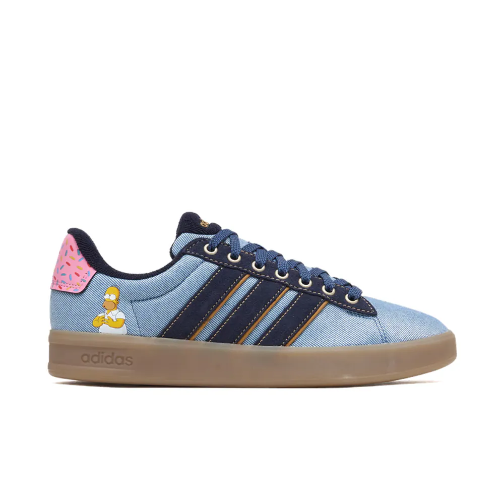 Adidas Grand Court Disney Simpsons Homer Donut آدیداس گرند کورت سیمپسون ها کد KK3539